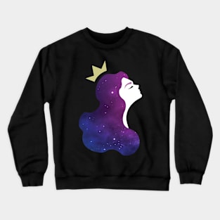 Galaxy princess Crewneck Sweatshirt